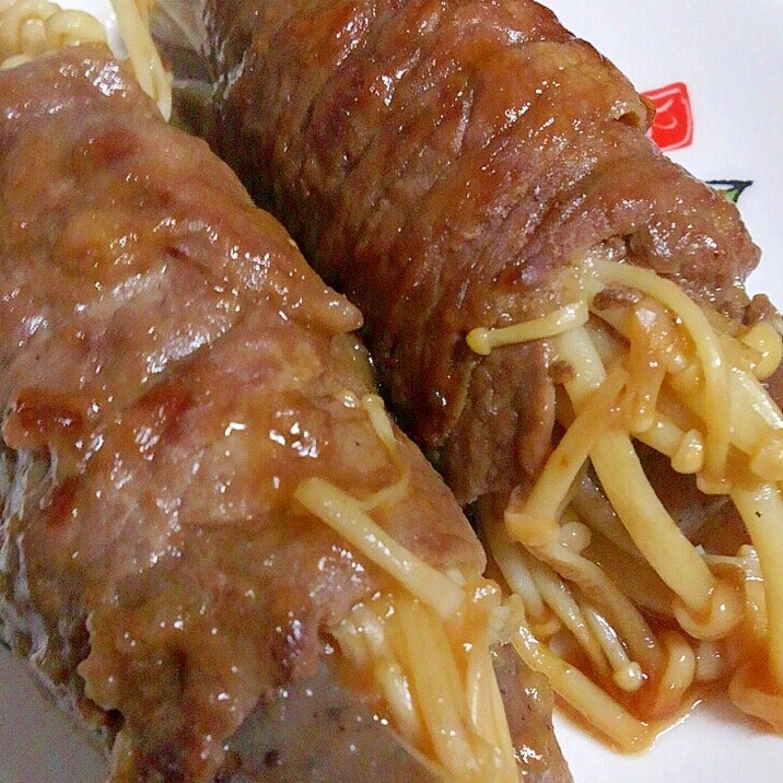 ヘルシー えのきと蒟蒻の牛肉巻き レシピ 作り方 By ぴぐ 楽天レシピ ヘルシー えのきと蒟蒻の牛肉巻き レシピ 作り方 By ぴぐ 楽天レシピ